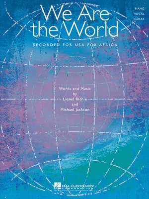 cover image of We Are the World Sheet Music